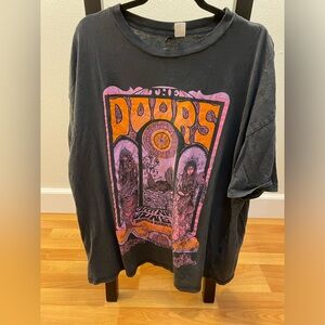 Vintage Graphic T-Shirt with The Doors Print